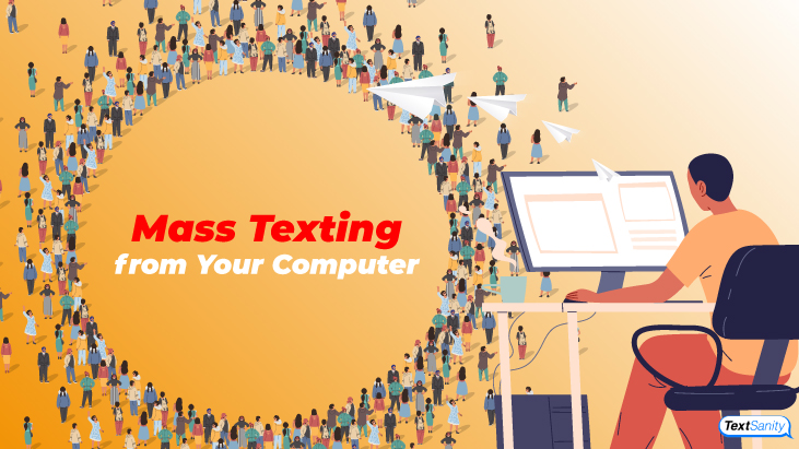 Featured image for sending bulk text messages from a computer.
