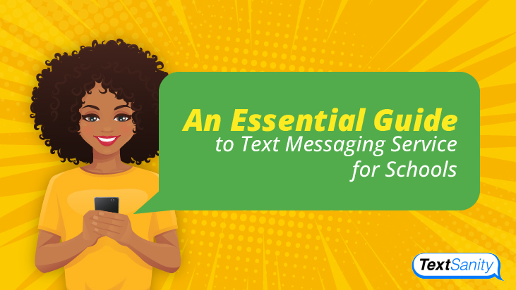 Featured image for text messaging service for schools.