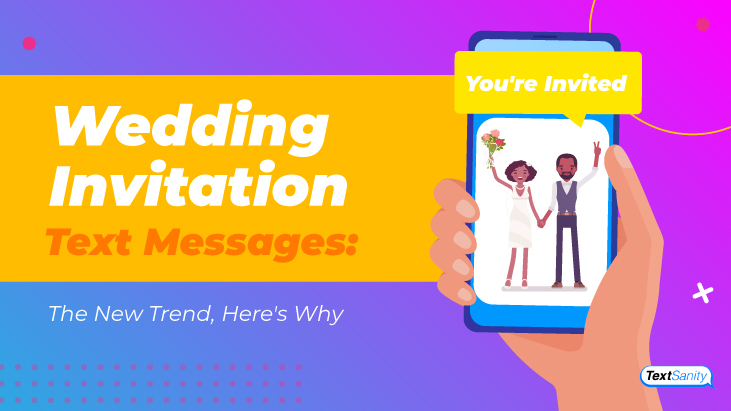 Featured image for Wedding Invitation Text Messages: The New Trend, Here’s Why